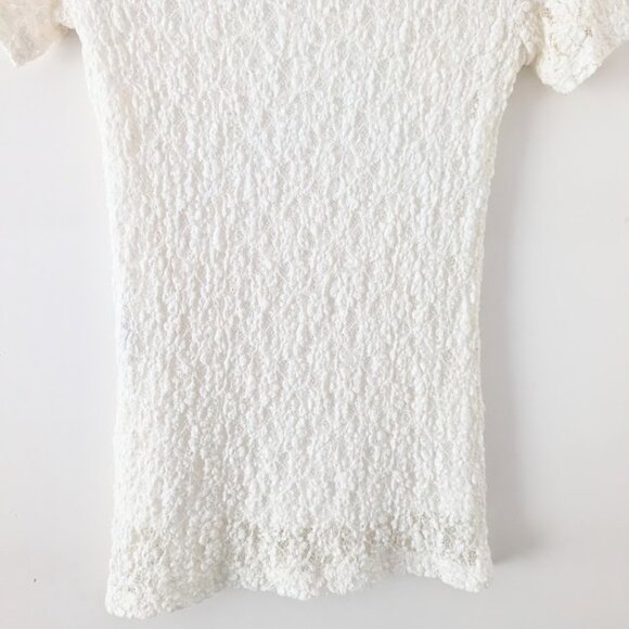 Premise Studio Lacy Short Sleeve Top - Picture 6 of 6